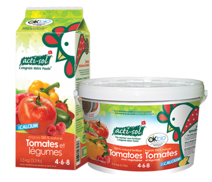 Engrais Tomates et légumes (4-6-8) Acti-sol