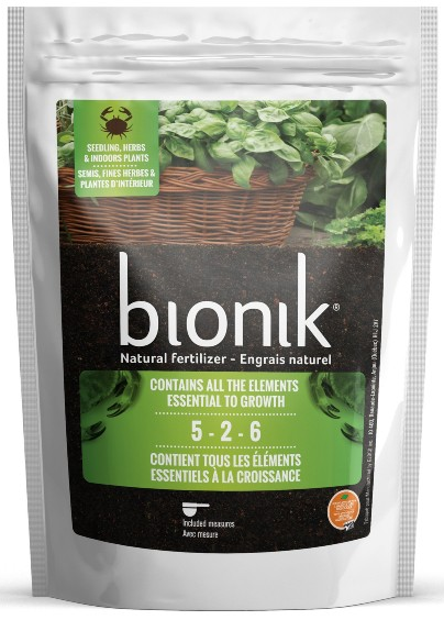 Engrais Fines herbes et plantes d'intérieur (5-2-6) Bionik