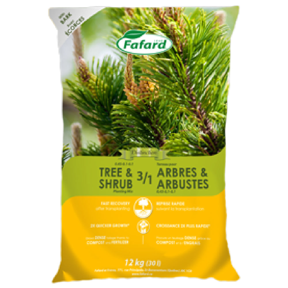 Fafard terreau 3 en 1 arbre et arbuste