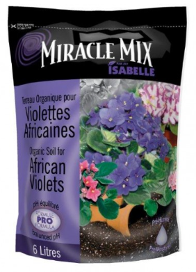 Terreau pour violettes africaines