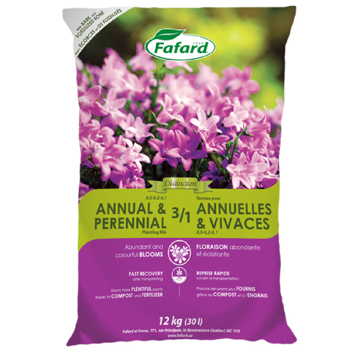 Terreau 3/1 Annuelles et Vivaces